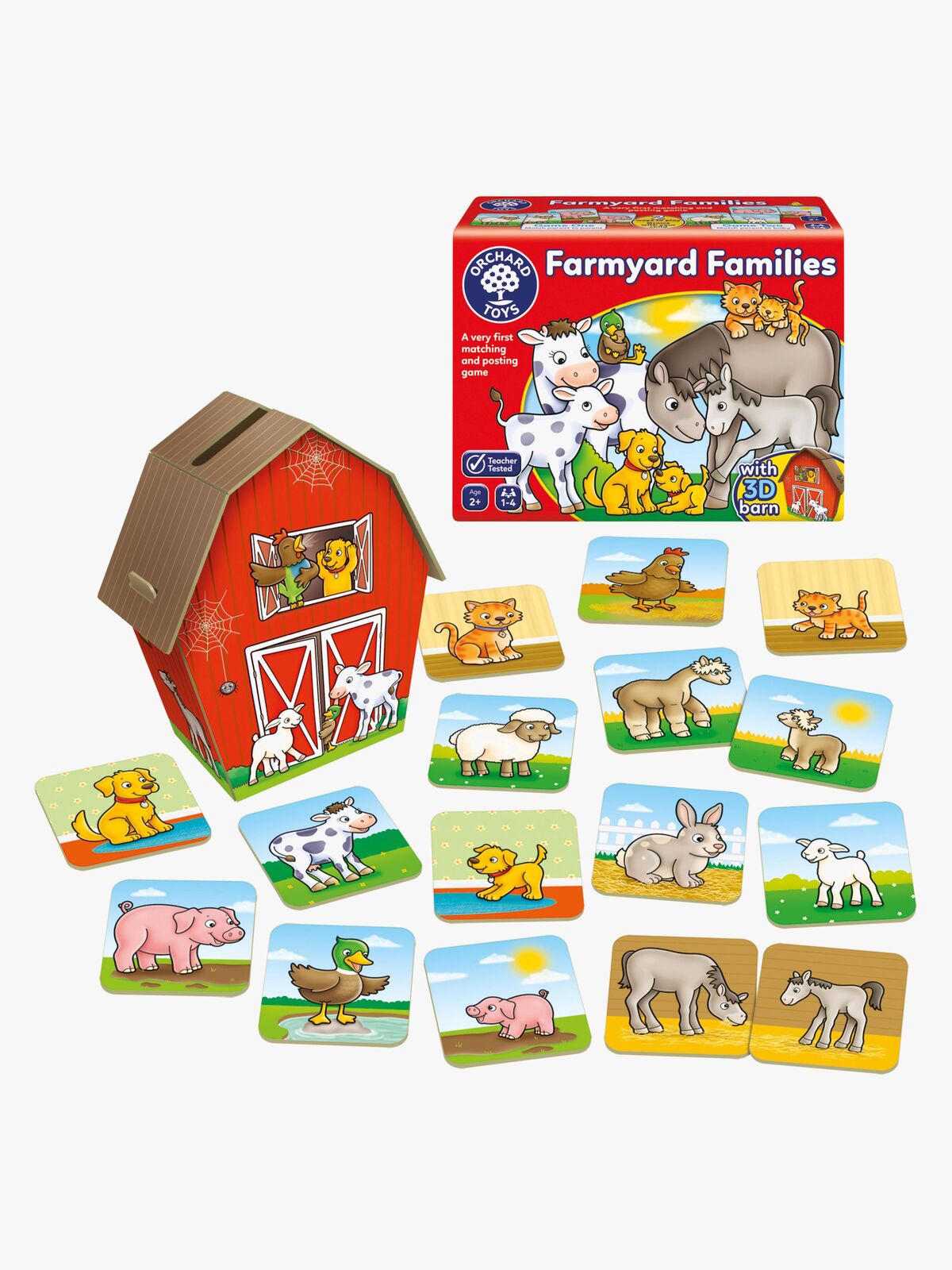 Orchard Toys Barnespill Farmyard Families
