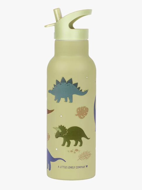 A Little Lovely Company Stainless steel XL Vannflaske, Dinosaurs