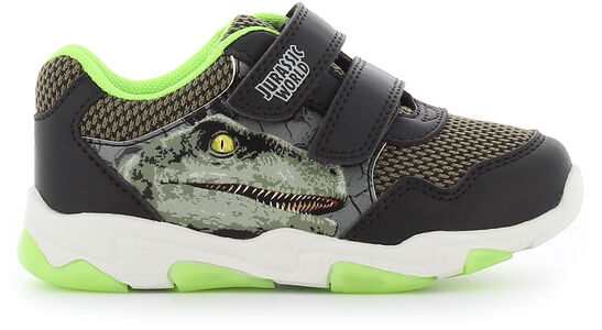 Jurassic World Blinkende Sneaker, Black/Light Green