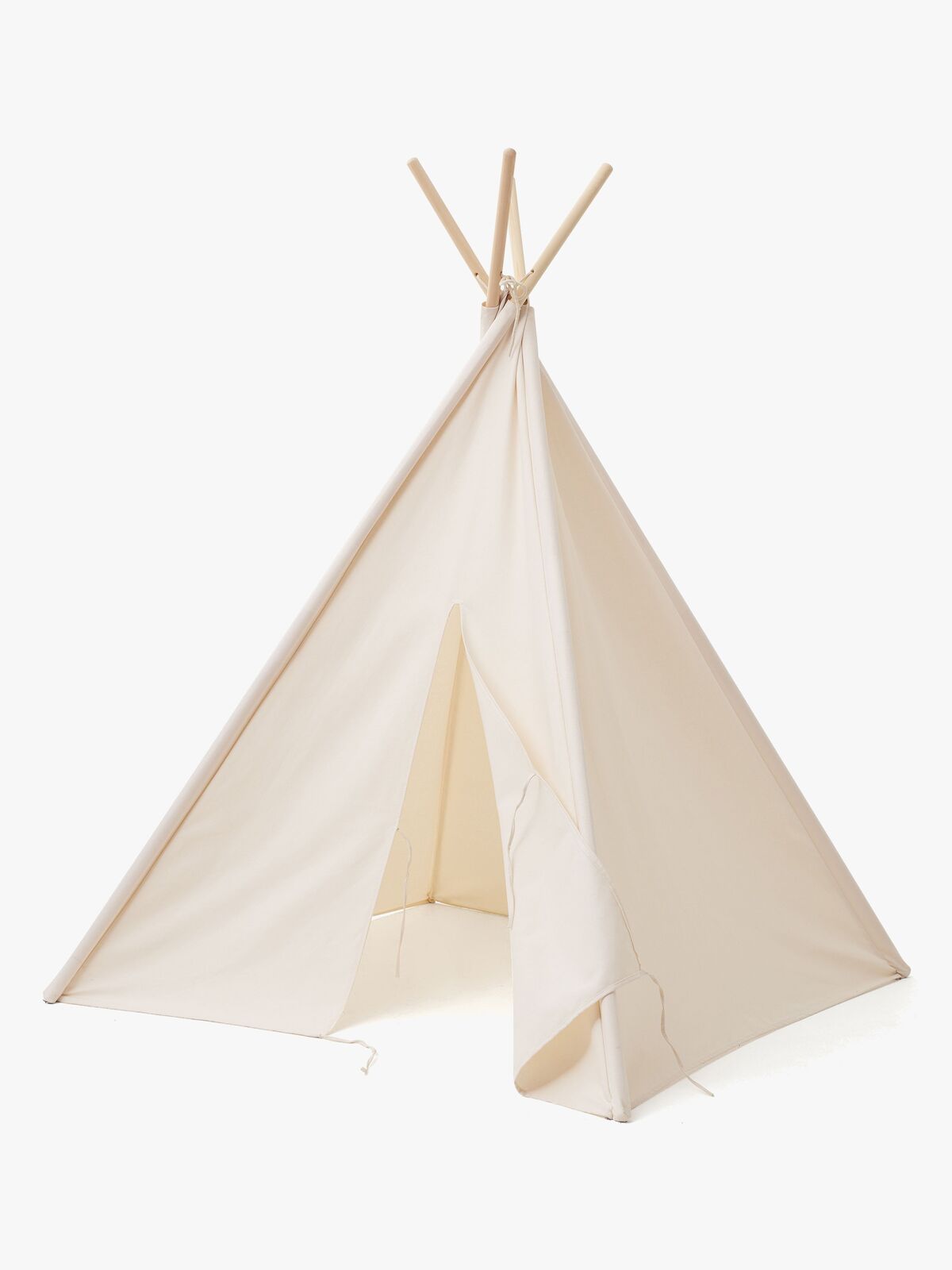 Kids Concept Tipi-Telt, Naturhvit