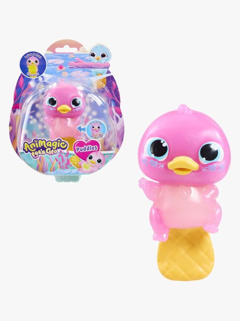 Animagic Let's Glo Platypus Figur, Rosa