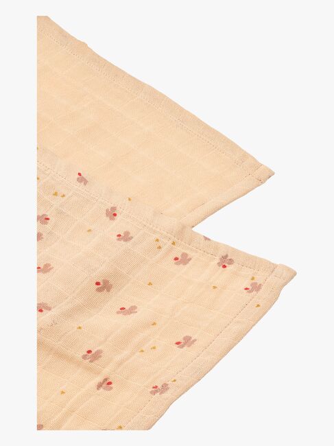 LIEWOOD Lewis Musselinteppe 2-Pakk, Butterfly/Apple blossom mix