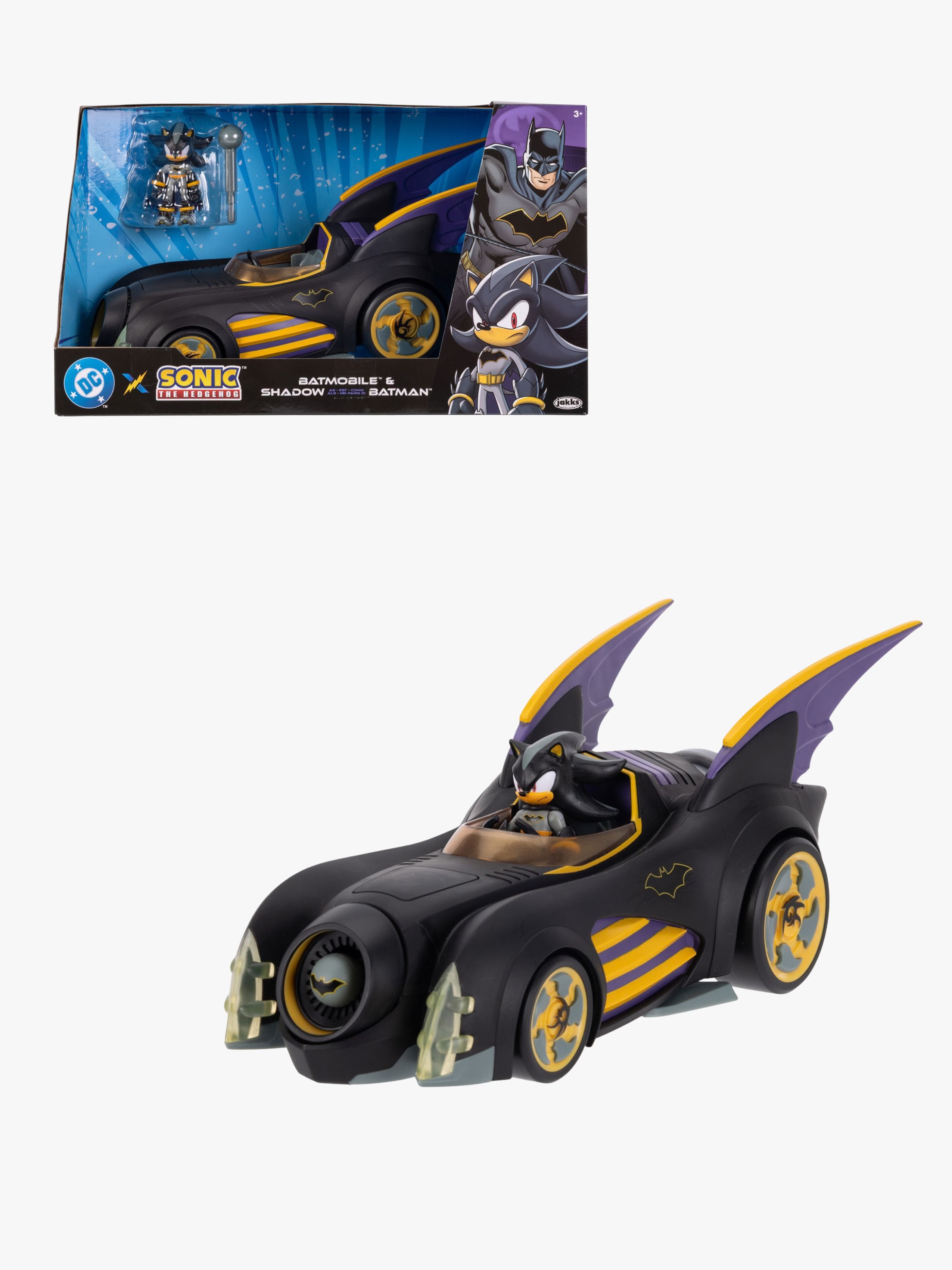 Sonic Lekesett Shadow med Batmobile - Øvrig