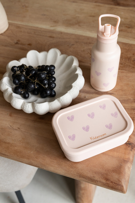 Kidzroom  Rustfritt stål Vannflaske 350ml, Magic Meadows Rosa