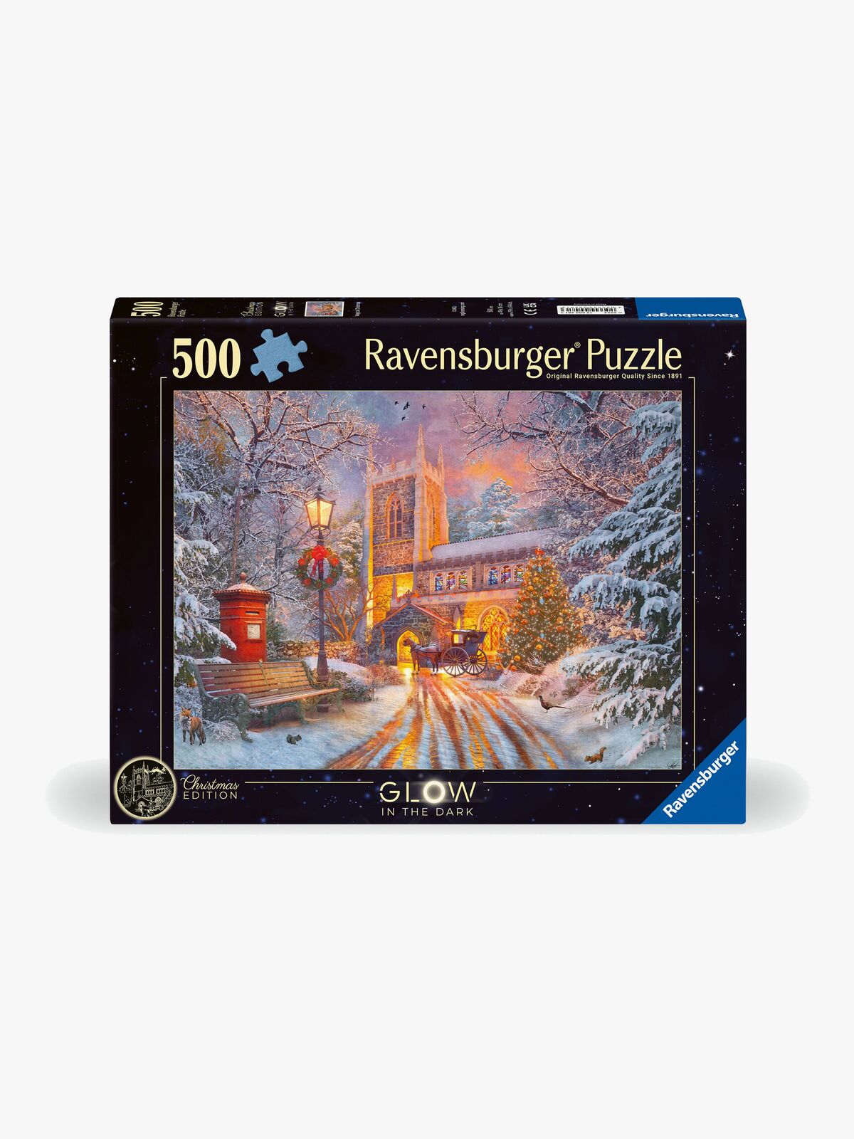 Ravensburger Magical Christmas Starline Puslespill 500 Brikker