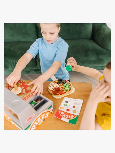 Melissa & Doug Top & Bake Pizzadisk Lekesett