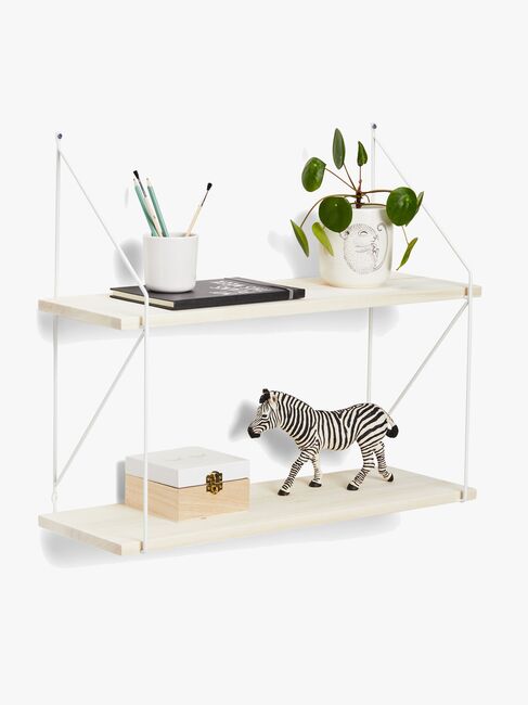 Alice & Fox EDEN Vegghylle, Natur/Hvit