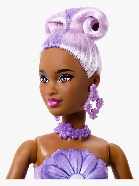 Barbie Petal Pop Flower Surprise Dukke Prestekrage, Lilla