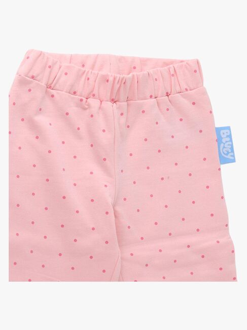 Bluey genser og buksesett, rosa