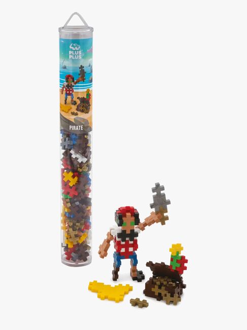 Plus-Plus Byggesett med Bunnplate & Tube Kule Figurer 4x100 Deler