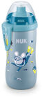 NUK Junior Tåteflaske, Blå/Grå