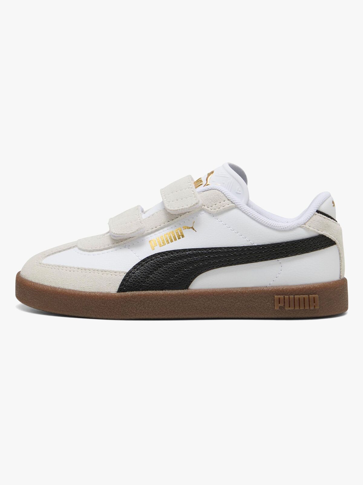 Puma Club II Era V PS Sneakers, White/Black