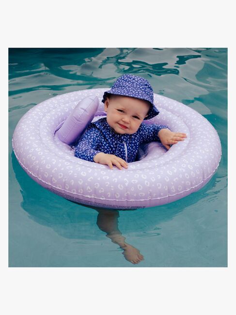 Swim Essentials Badering Baby, Lilla Leopard