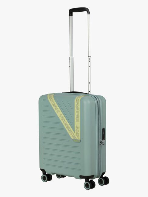 American Tourister Dynabelt Spinner Trillekoffert 36L, Misty Green
