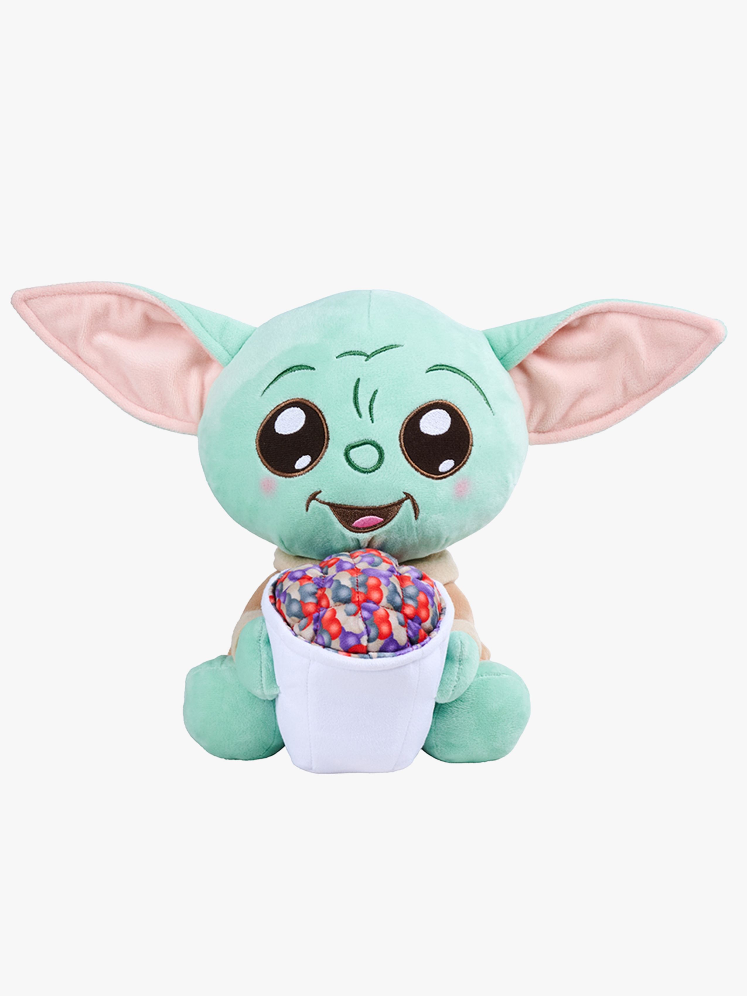 Star Wars Kosedyr Grogu med Popcorn 25 cm - Kosedyr