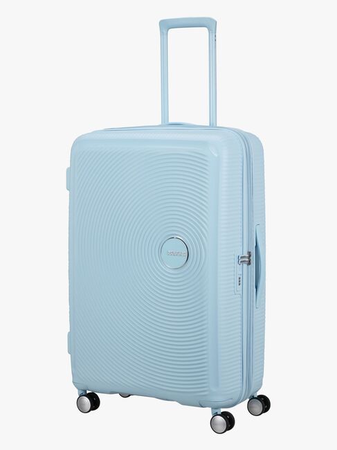 American Tourister Soundbox Spinner Trillekoffert 97L, Pastel Blue