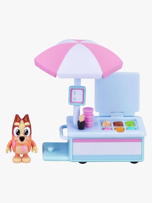 Bluey Iskremvogn Lekesett med Bingo-figur