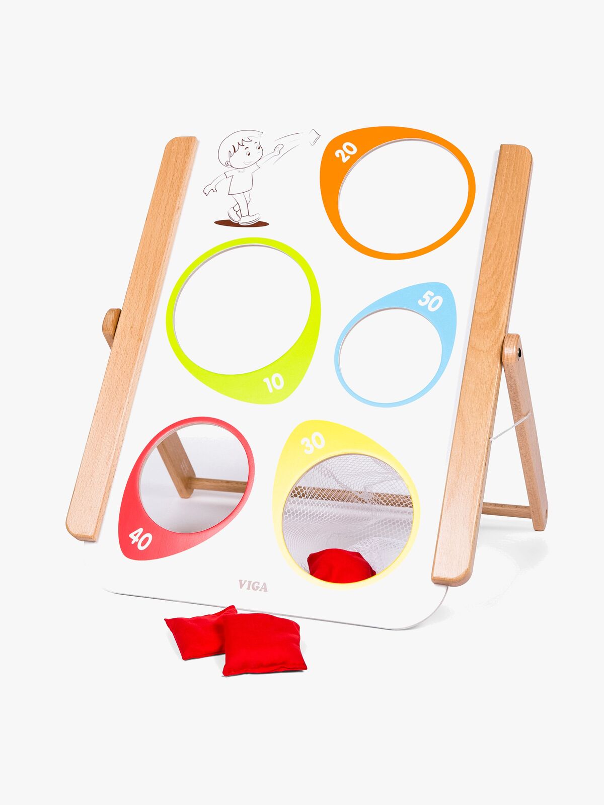 VIGA Kastespill Erteposer