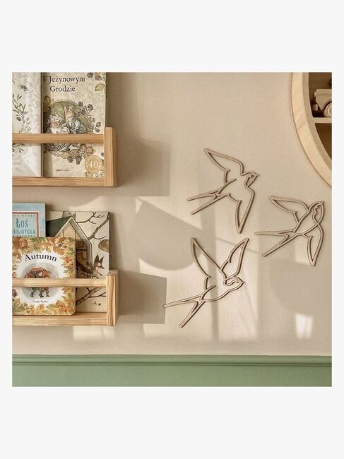 lis wycina Swallows Veggdekorasjon Tre
