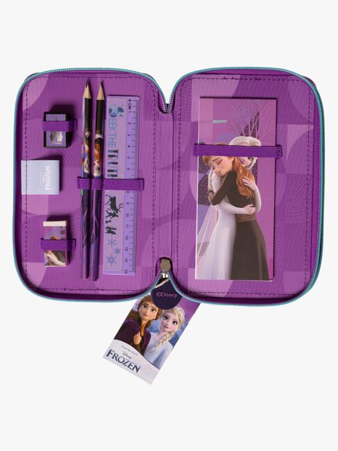 Disney Frozen Dobbeltpennal, Lilla