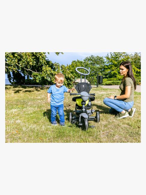 QPlay Cosy 4-in-1 Trehjulssykkel, Rosa