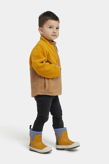 Nordbjörn Rydal Pilejakke, Inca gold/Deep Depths/Tobacco brown