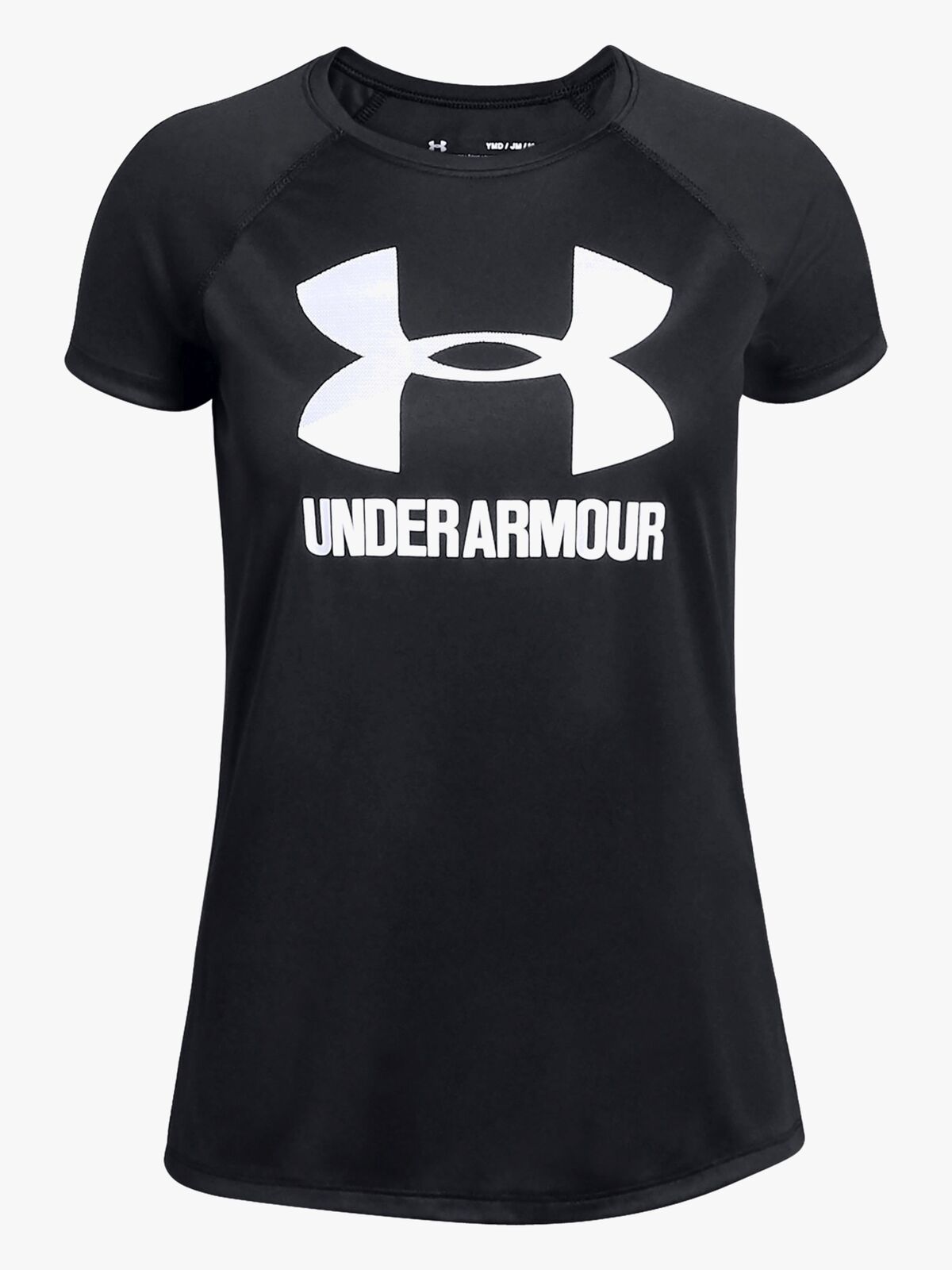 Under Armour Big Logo Tee Solid SS Treningstrøye, Black