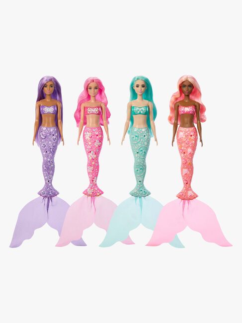 Barbie Color Reveal Treasure Series Motedukke Havfrue