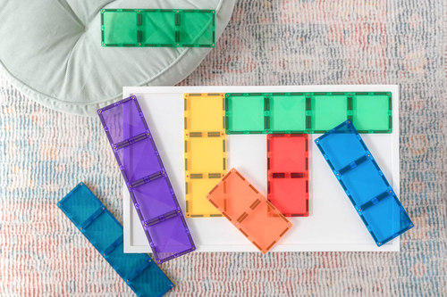 Connetix Byggesett Rainbow Rectangle 18 Deler