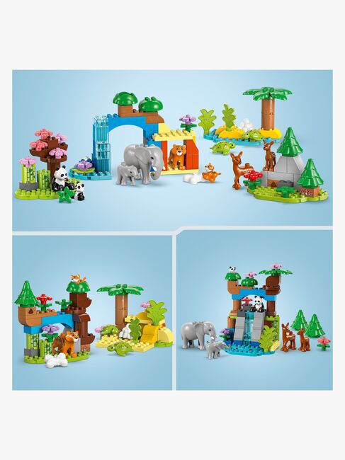 LEGO DUPLO Town 10446 3-i-1 Villdyrfamilier