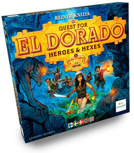 Quest for El Dorado: Heroes & Hexes brettspill