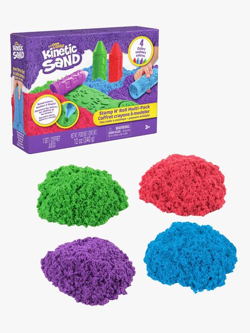 Kinetic Sand Stamp N' Roll Sett Multipack
