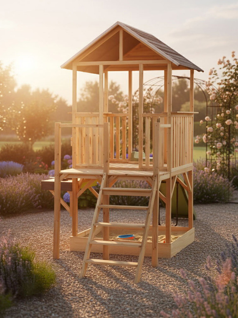 EXIT Panorama Lekestue med Sklie & Sandkasse 550