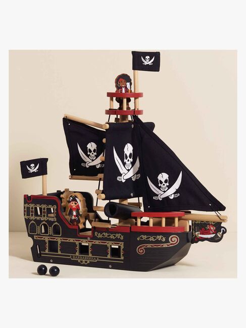 Le Toy Van Barbarossa Sjørøverskip & Karakterer