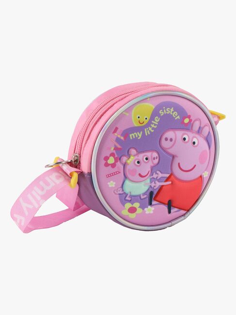 Peppa Gris 3D Skulderveske, Rosa
