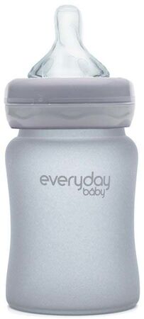Everyday Baby Tåteflaske i Glass 150ml, Grey