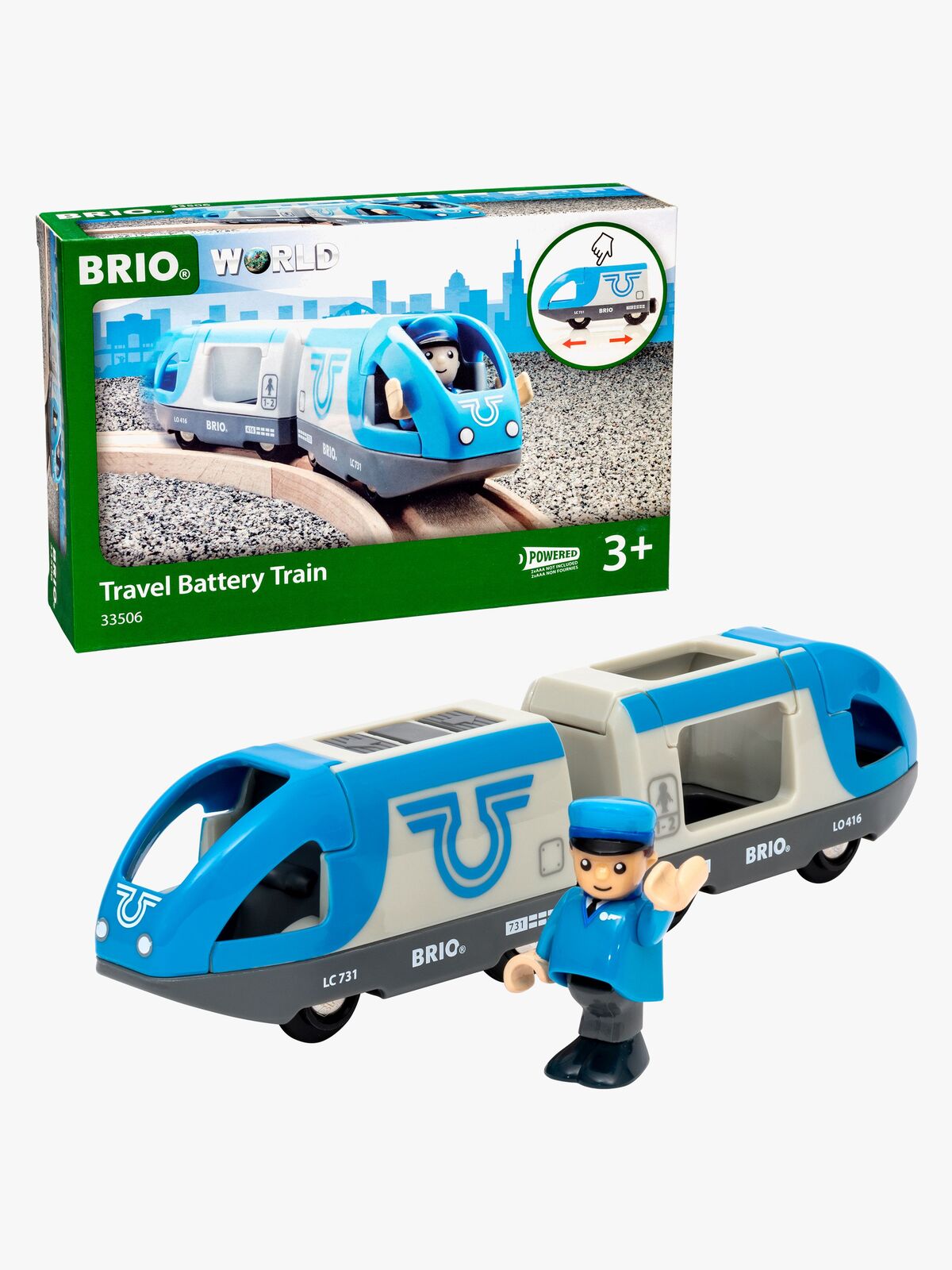 BRIO World 33506 Lokomotivsett
