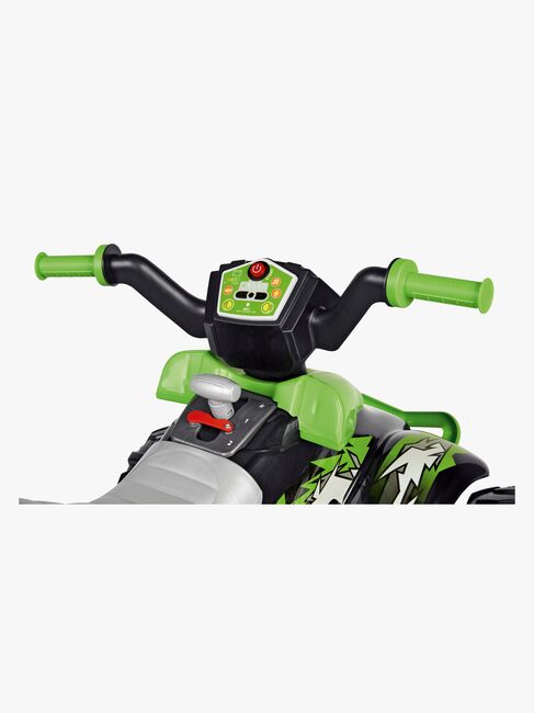 Peg Perego Corral T-Rex Firhjuling 330W, Grønn/Svart