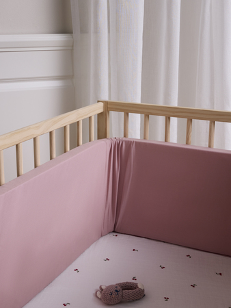 Alice & Fox MEJA Sengekant 350 cm, Dusty Rose