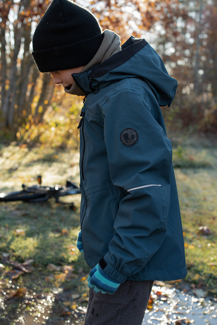 Lindberg Drammen Skalljakke, Petroleum