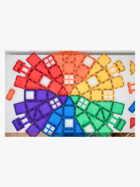 Connetix Magnetiske Byggeklosser Rainbow Creative Pack 102 Deler