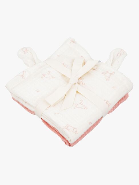 Mummitrollet Musselintepper 2-Pakk, Pink