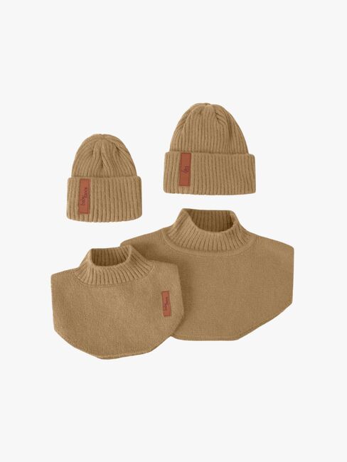 BabyMocs Strikket Lue, Caramel