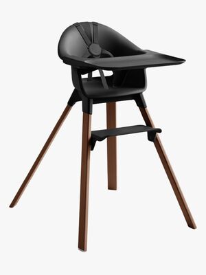Stokke Clikk Barnestol, Black/Warm Brown