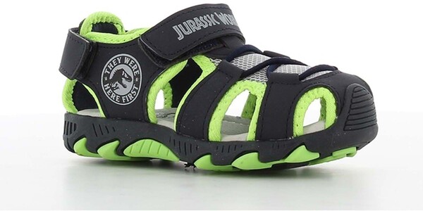 Jurassic World Sandal, Navy/Light Green