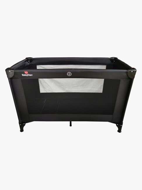 BabyDan Reiseseng inkl. Madrass, Svart 