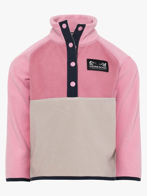 Didriksons Monte Fleecegenser, Heather Pink