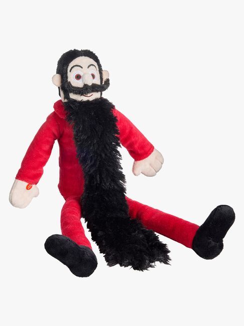 DR Kosedyr Herr Skjegg med Lys 28 cm