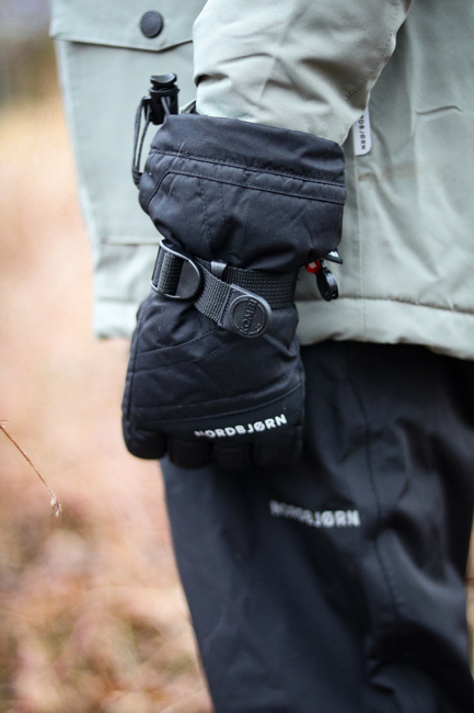 Nordbjørn Explore Jr Hansker, Black