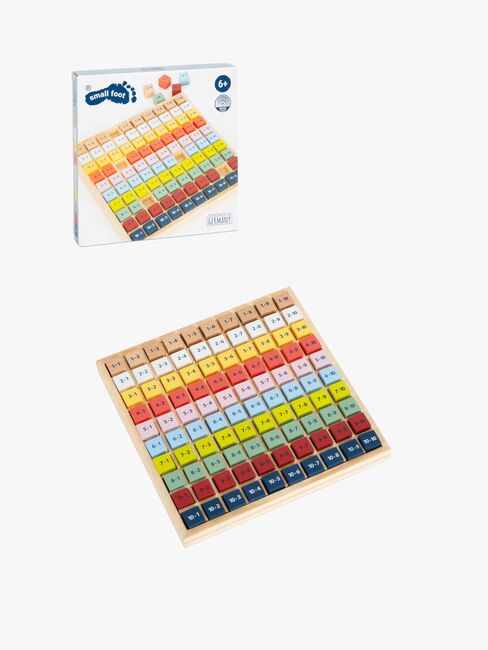 Small Foot Fargerik Multiplikasjonstabell